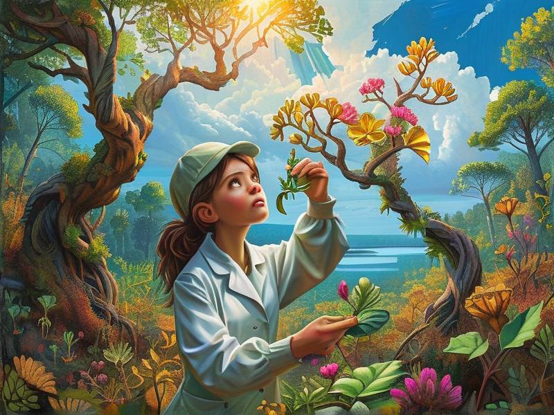 嫩草研究新兴植物的生态与经济价值